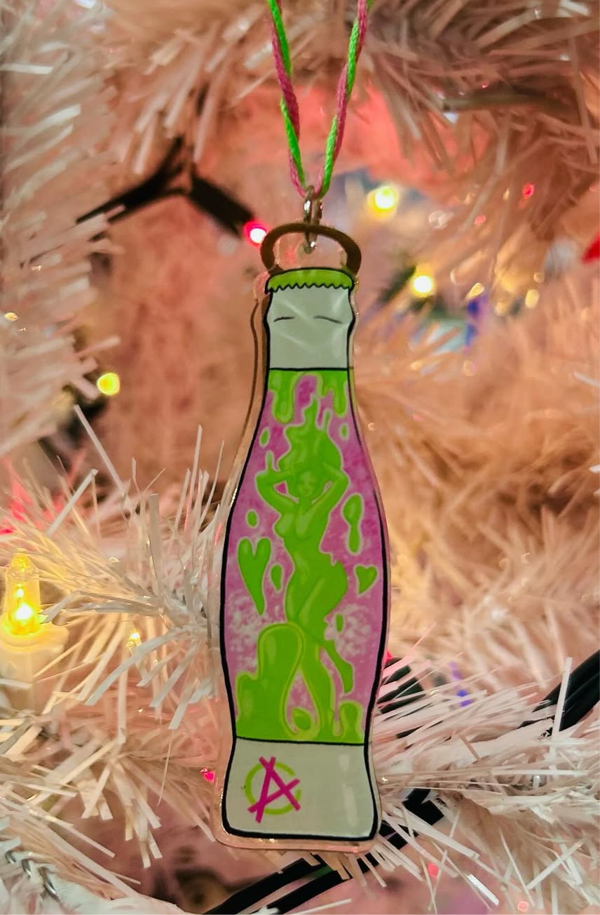 ZaddyButter Ornament: (Lady of the Lamp)