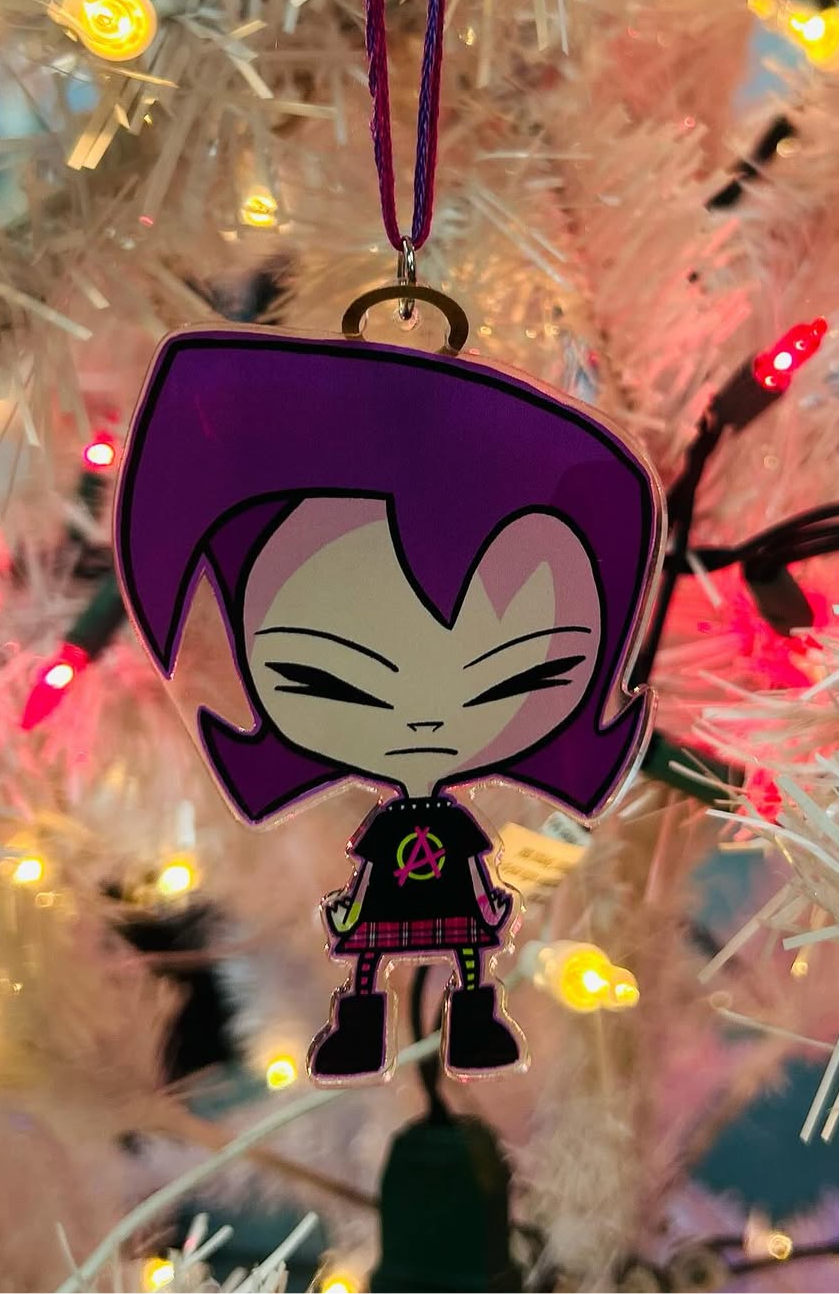 Invader Zim Ornament (Gaz)