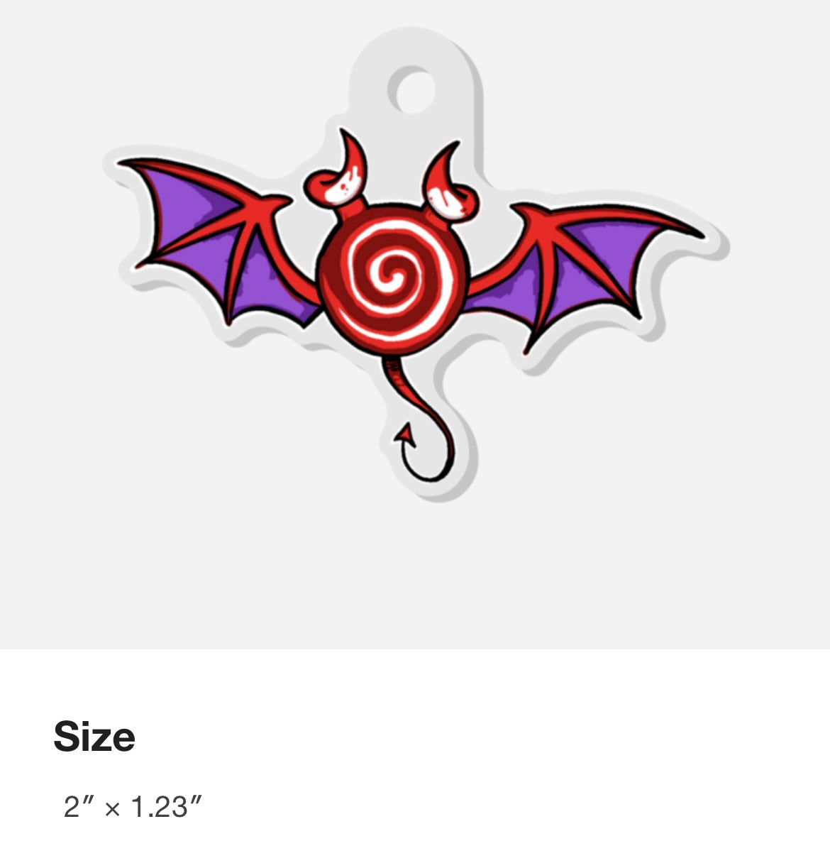 ZaddyButter Acrylic Keychain (Mikelmintz 2)