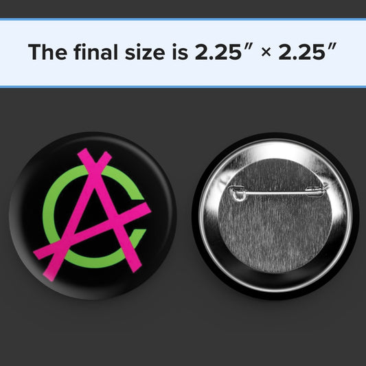 2.25” Button Pin Store Logo